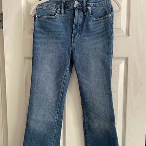 Madewell Cali Demi boot jeans